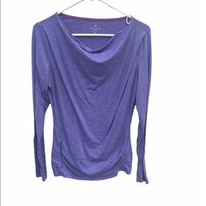 Athleta purple long sleeve top. M